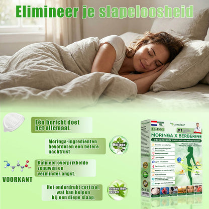 Moringa X Berberine Nano-Micronaaldpleister – Slim Afvallen & Energieboost in Één Pleister