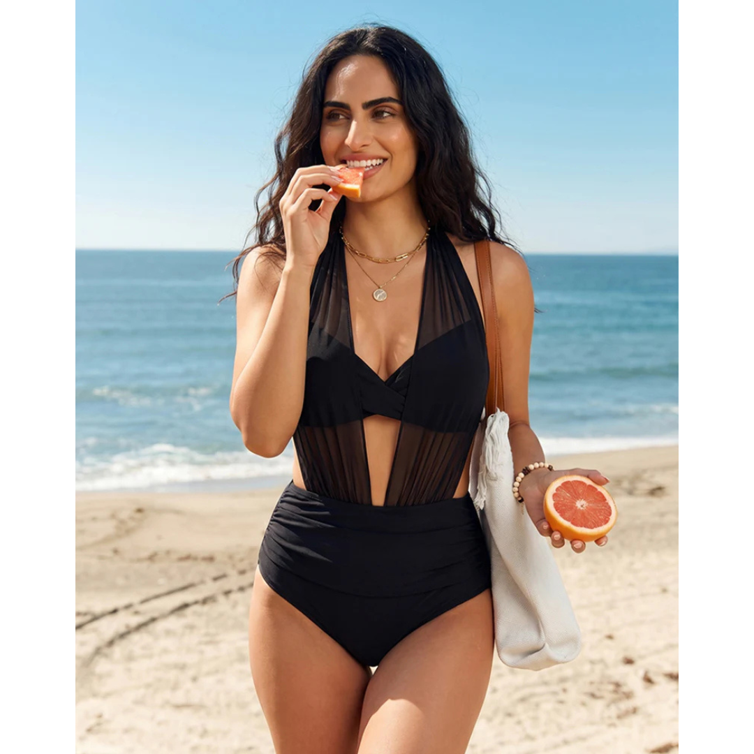 Hoog Getailleerde Tummy Control Bikini – Voor een Slanker Silhouet & Meer Zelfvertrouwen