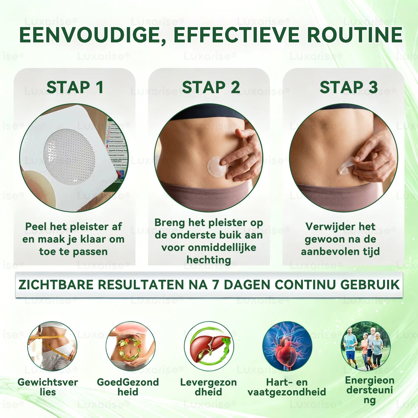 Moringa X Berberine Nano-Micronaaldpleister – Slim Afvallen & Energieboost in Één Pleister