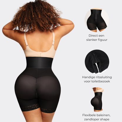 Hoog Getailleerde Shapewear Short – Corrigerend, Comfortabel & Onzichtbaar