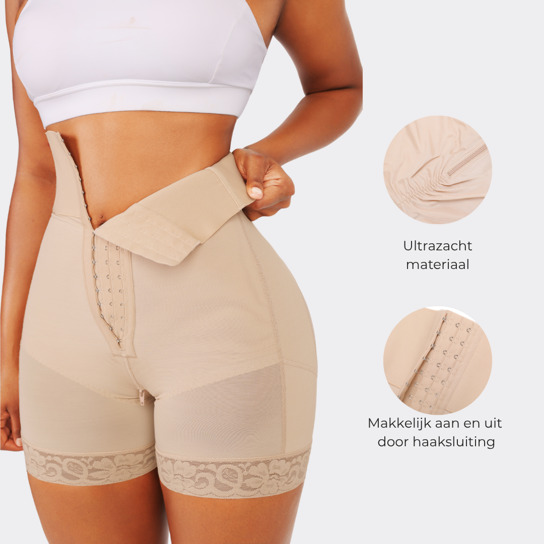 Hoog Getailleerde Shapewear Short – Corrigerend, Comfortabel & Onzichtbaar