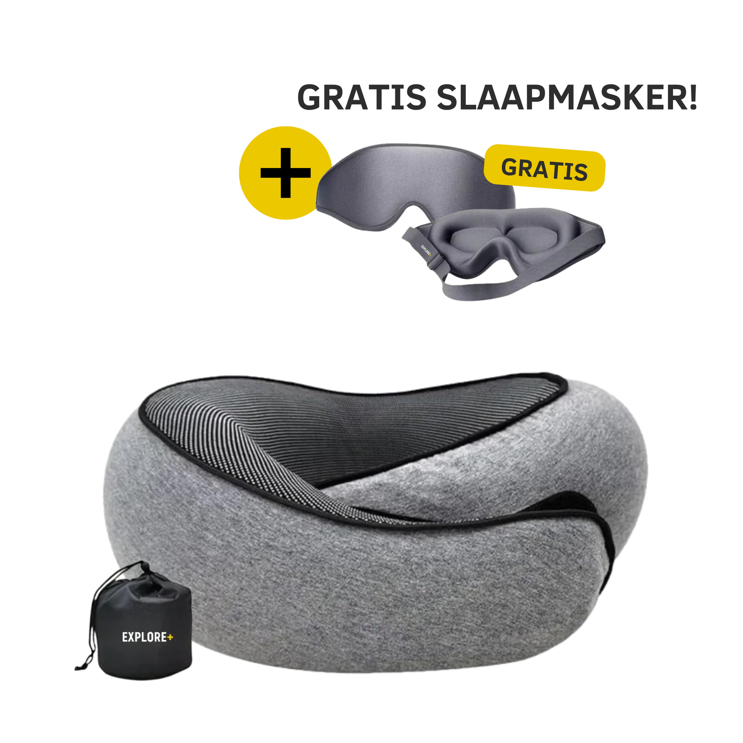 Luxe Memory Foam Reiskussen – Comfort & Ondersteuning tijdens Elke Reis