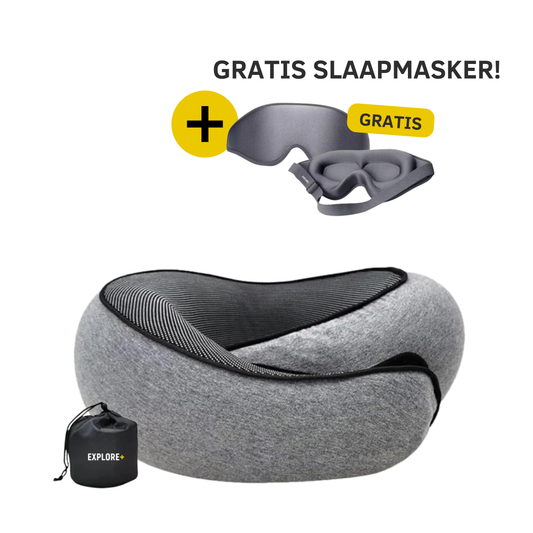 Luxe Memory Foam Reiskussen – Comfort & Ondersteuning tijdens Elke Reis