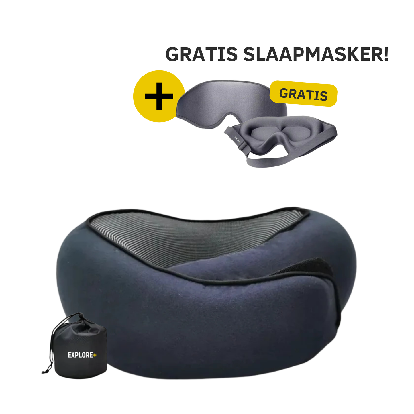 Luxe Memory Foam Reiskussen – Comfort & Ondersteuning tijdens Elke Reis
