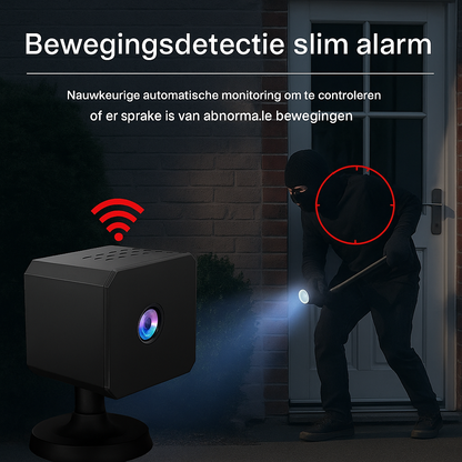 SafeCam Pro Draadloze Beveiligingscamera met Zonnepaneel – 24/7 Slimme Beveiliging in 3K HD