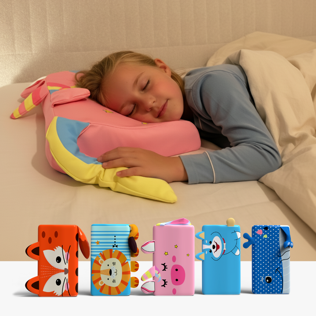 Kinderkussen met Schattig Dierenontwerp – Voor Een Diepe en Comfortabele Slaap