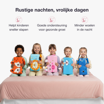 Kinderkussen met Schattig Dierenontwerp – Voor Een Diepe en Comfortabele Slaap
