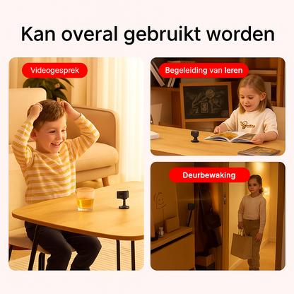 SafeCam Pro Draadloze Beveiligingscamera met Zonnepaneel – 24/7 Slimme Beveiliging in 3K HD
