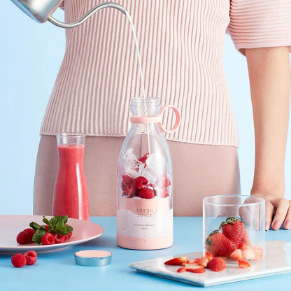 Draagbare Mini Blender – Maak Overal Verse Smoothies & Shakes