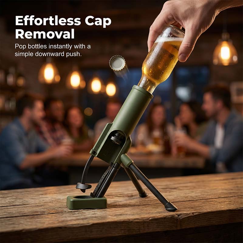 Beer Launcher Gadget met Tripod – Het Ultieme Originele Cadeau voor Elke Borrel